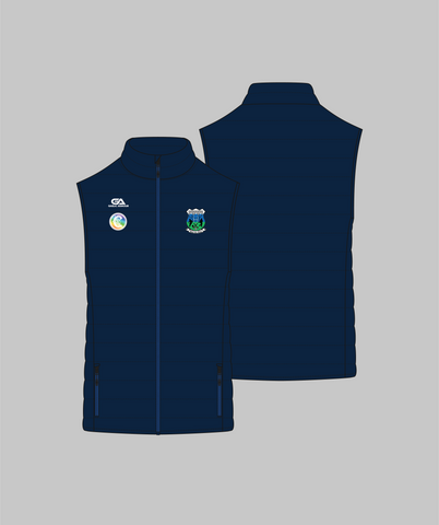 Ballina Camogie Core Navy Gilet