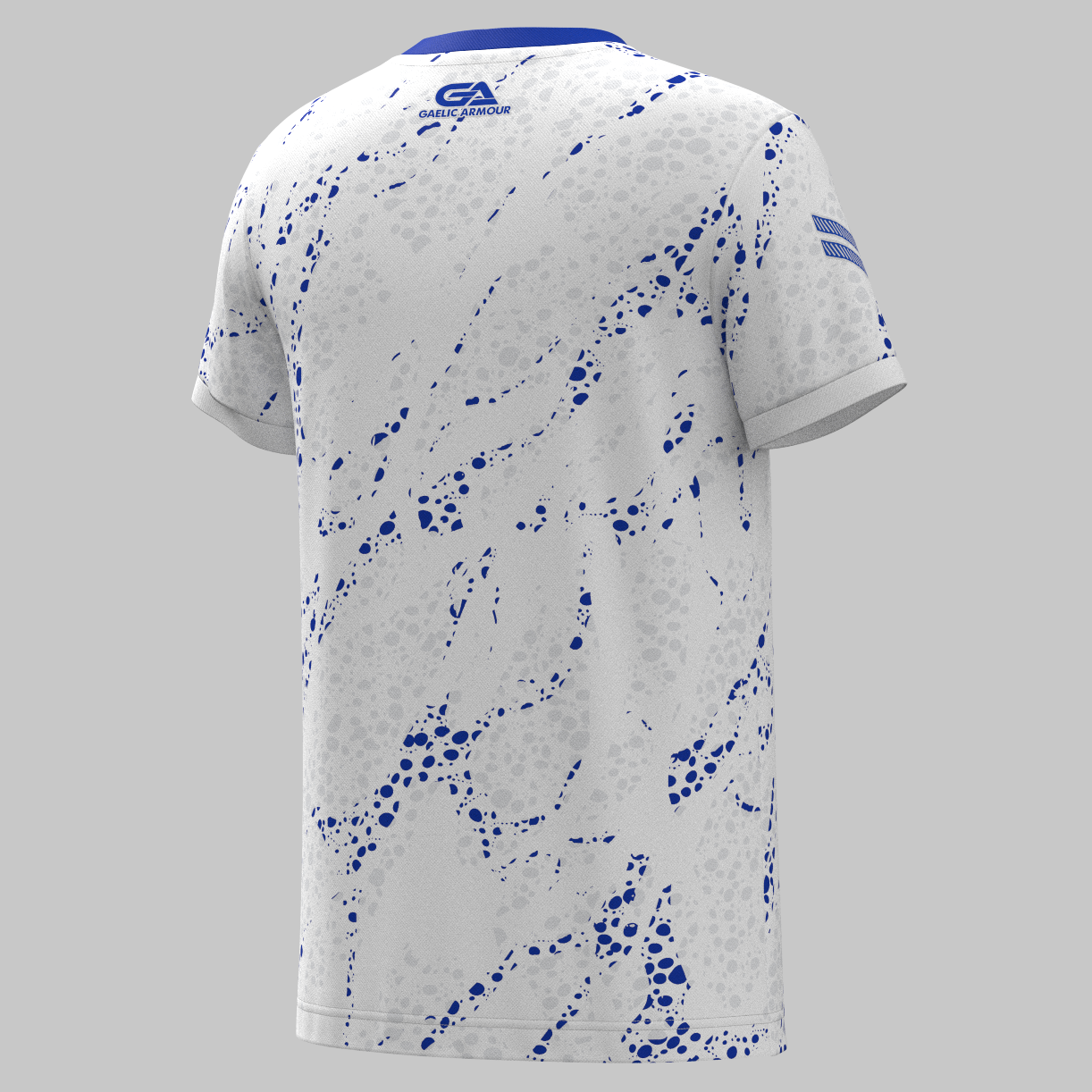 Ballina Camogie Kids White Training Jersey