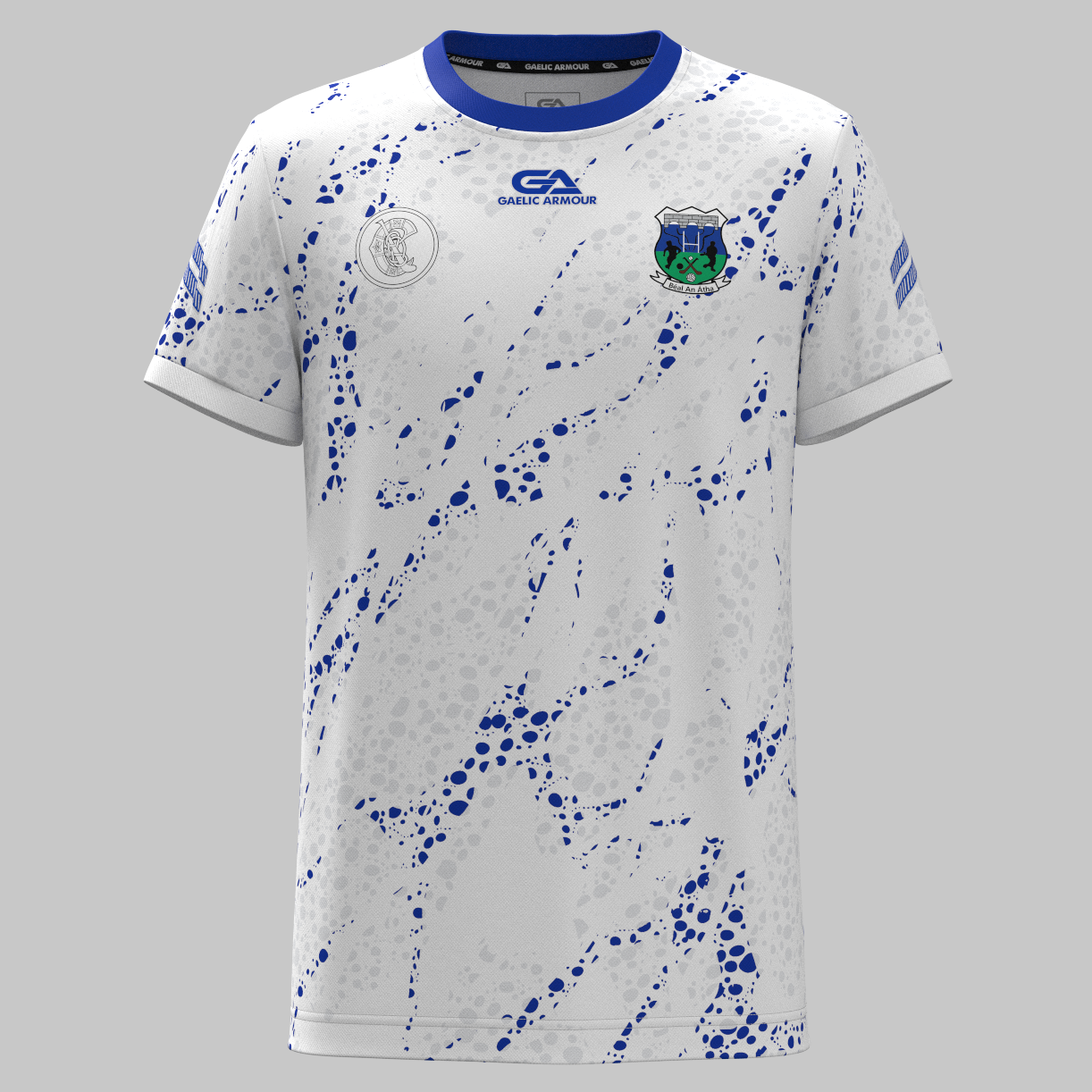 Ballina Camogie Kids White Training Jersey