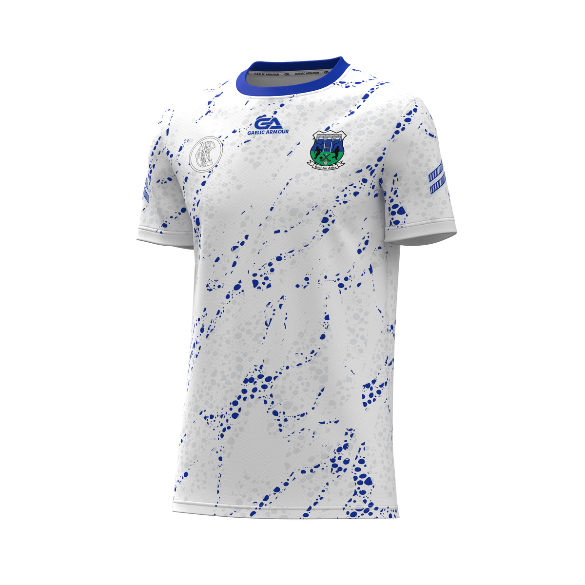 Ballina Camogie Kids White Training Jersey