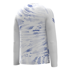 Ballina GAA long sleeve white warm up top 2501