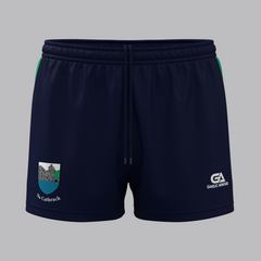 Kids Cahir Training Shorts Navy Green white