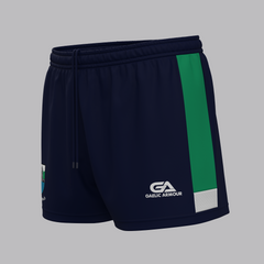Kids Cahir Training Shorts Navy Green white