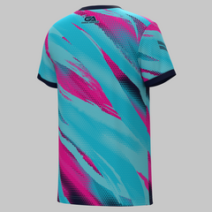 Cyan Pink Kids Training jersey 2506