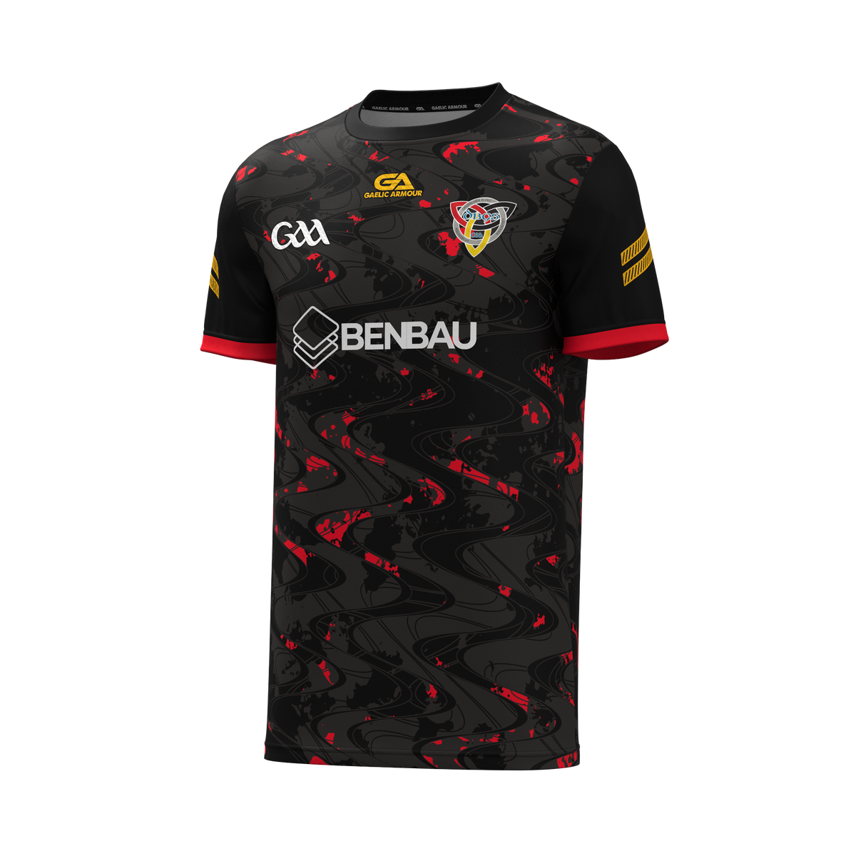 Germany GAA Training Jersey Black/Red