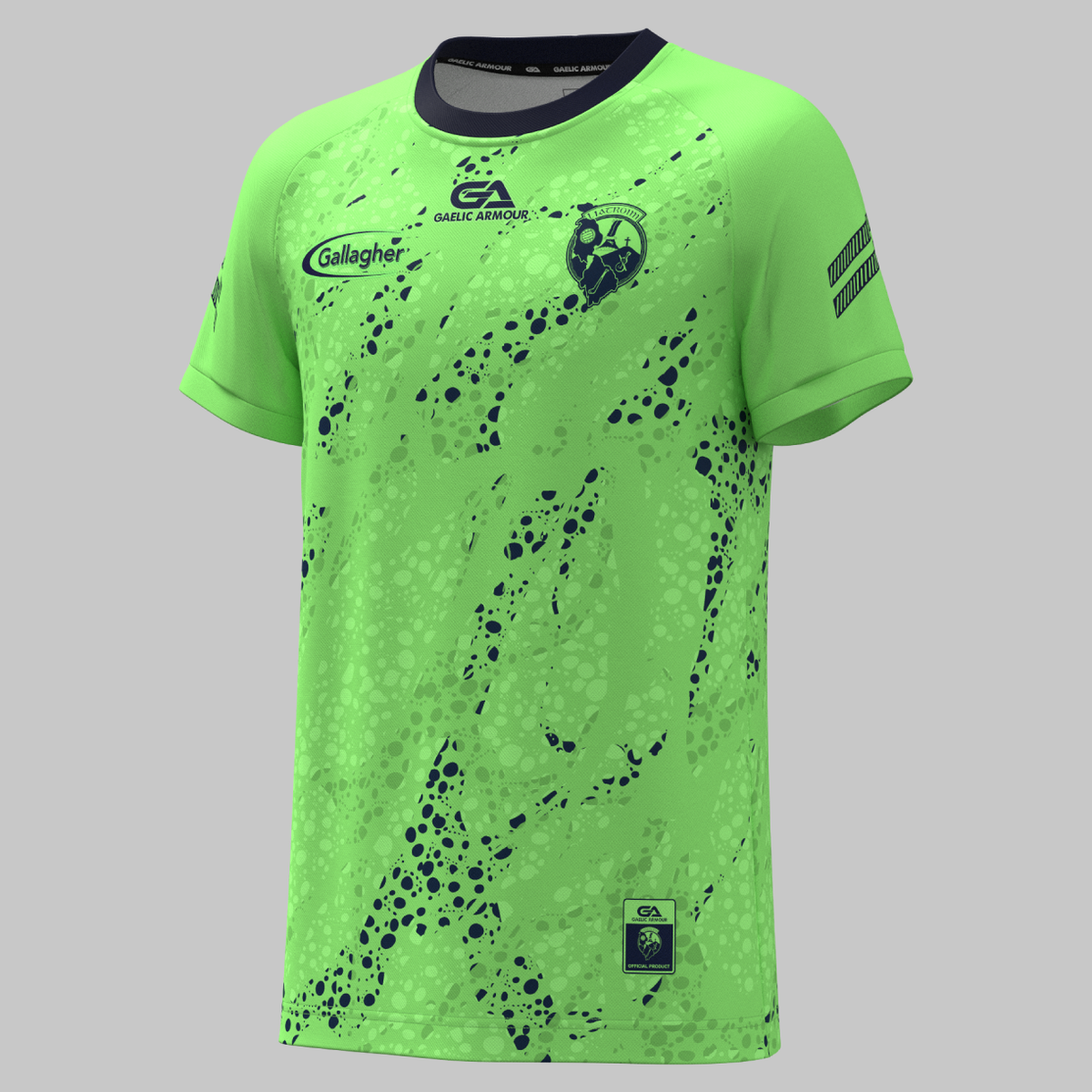 Leitrim GAA  Kids Training Jersey 2025 Lime