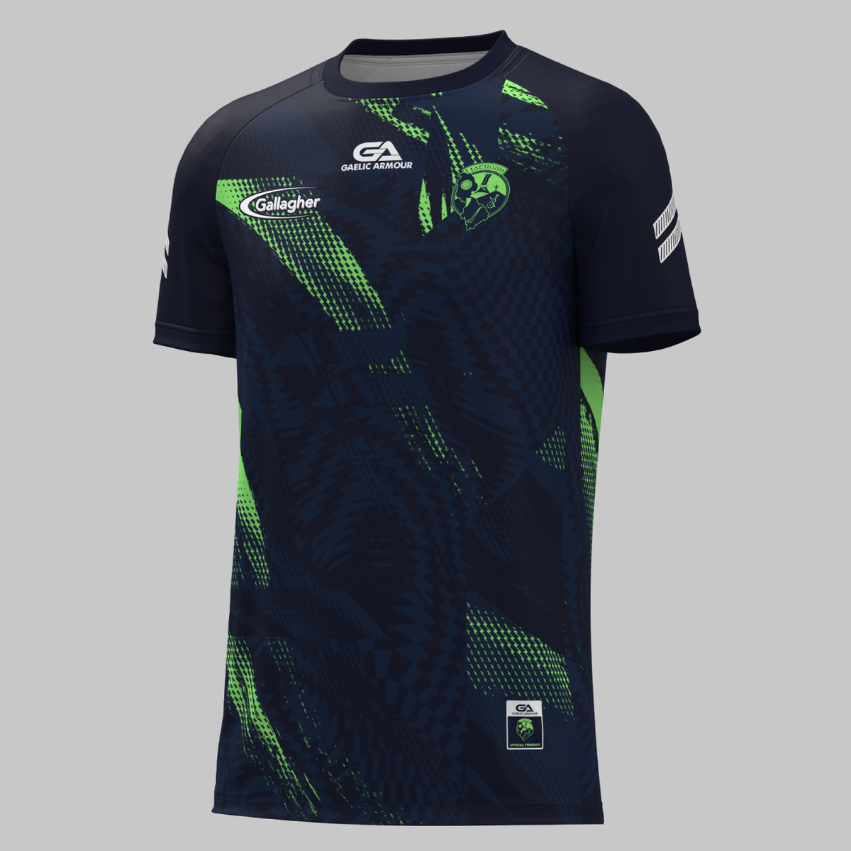 Leitrim GAA Training Jersey 2025 Navy Lime