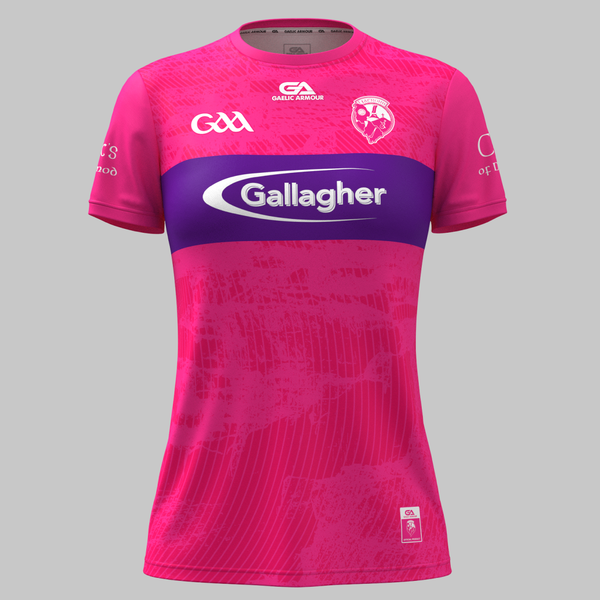 Leitrim GAA Women's Fit Pink Match Jersey 2025