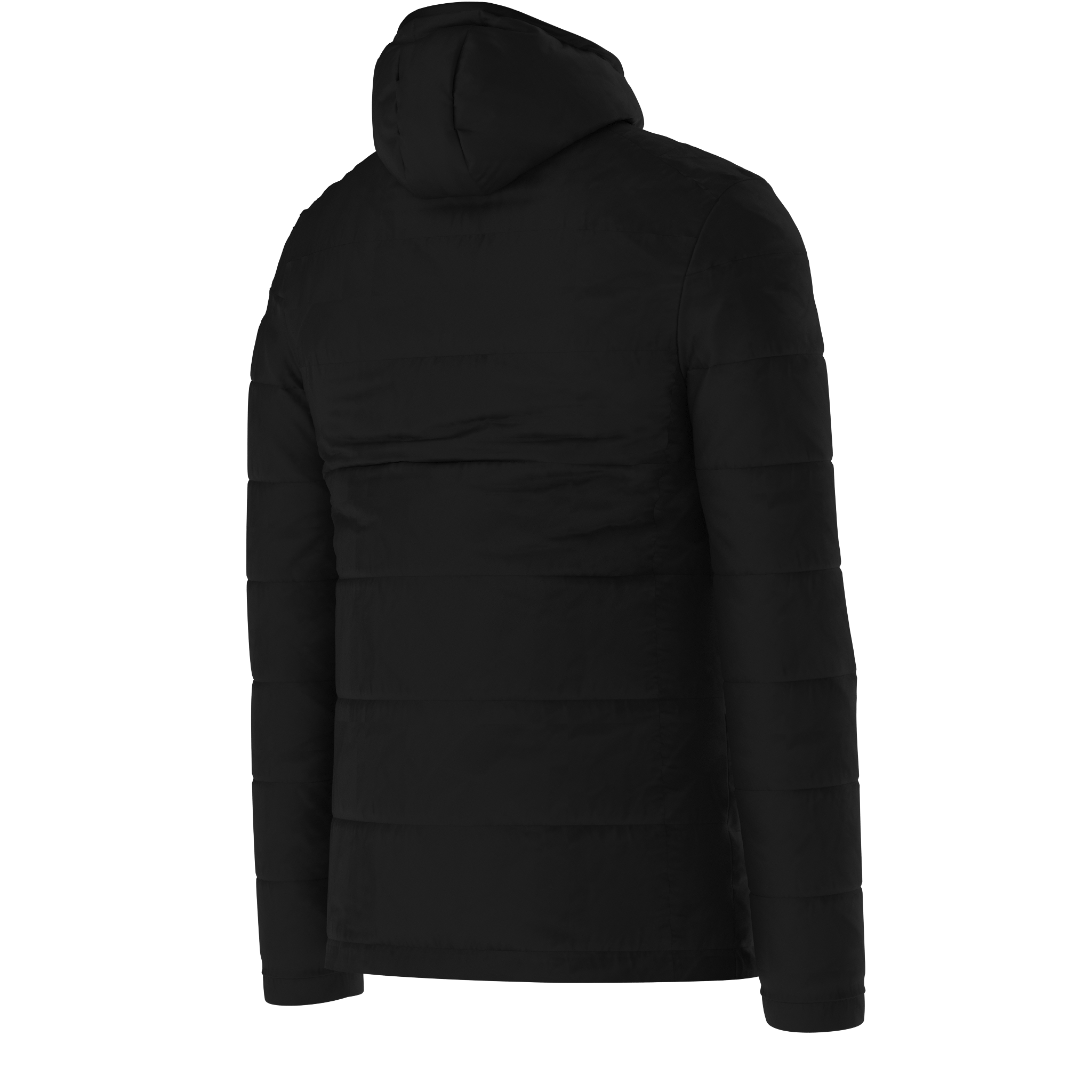 Moneygall Camogie Hooded Padded Black Jacket