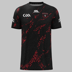 Moneygall GAA Training Jersey Black Red