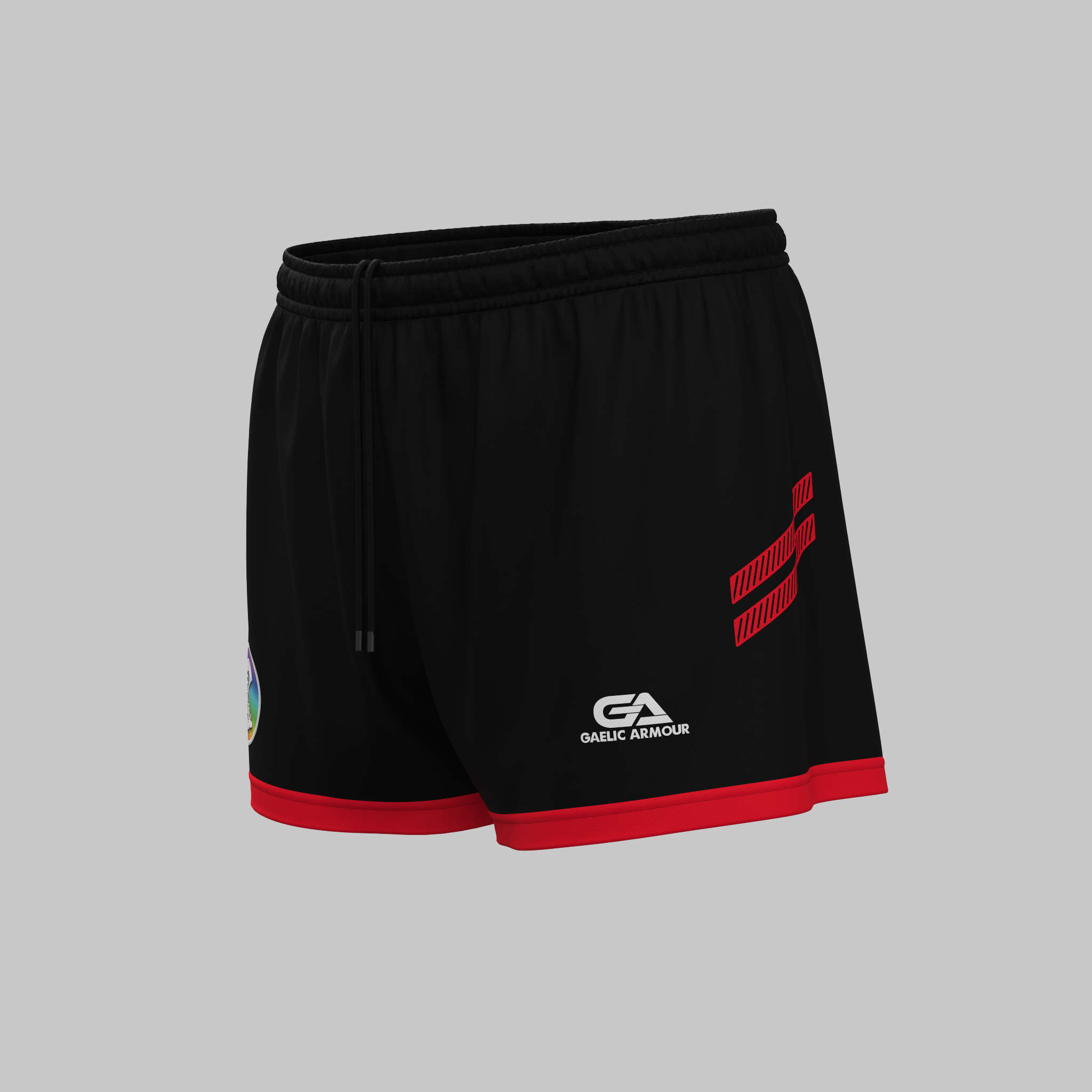Shannon Rovers Camogie Black Shorts Kids