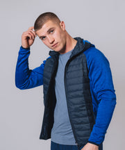 Team Navy Royal Hooded Hybrid