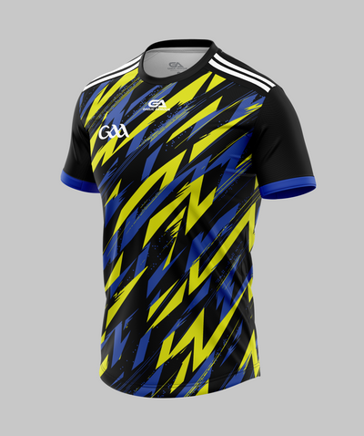Kids GAA Training Jersey 2201 Black Royal