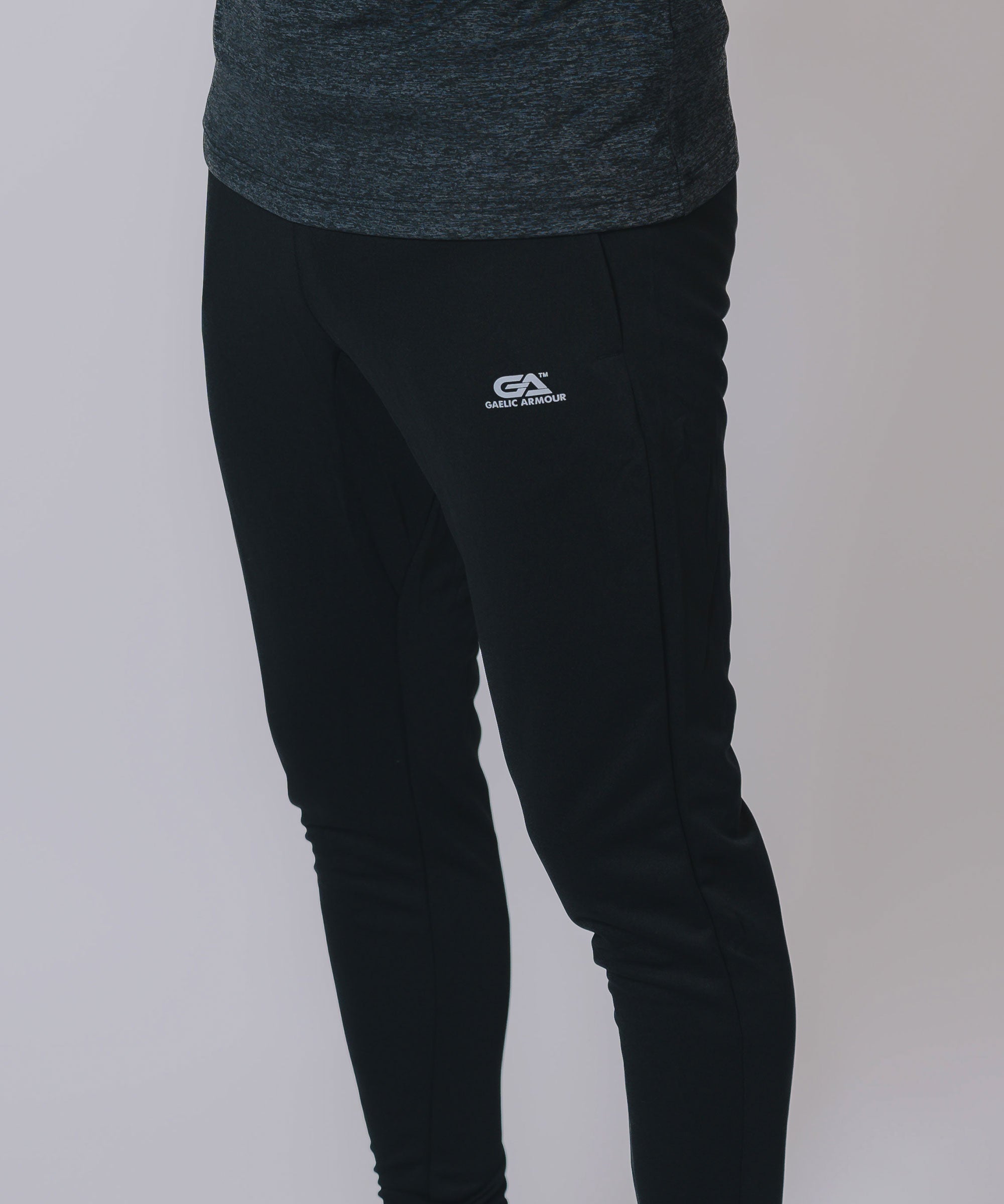 Core Black Cuffed Jogger