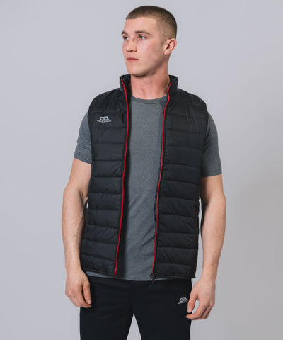 Moneygall Team Black Red Gilet