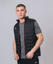 Moneygall Team Black Red Gilet