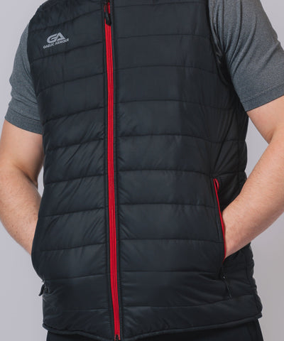 Moneygall Team Black Red Gilet