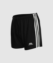 Kids GAA Official Match Shorts Black White