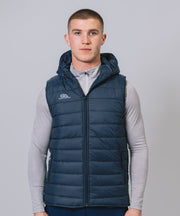 Kids Core Navy Hooded Gilet