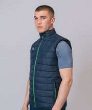 Team Navy Green Gilet