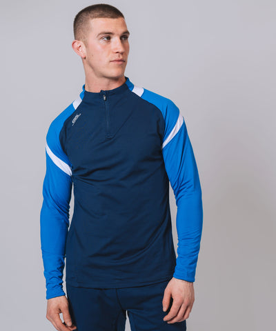 Culainn 1/4 Zip Navy Royal White