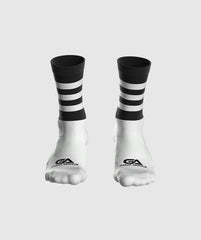 GAA Midi Socks Black White Hoops