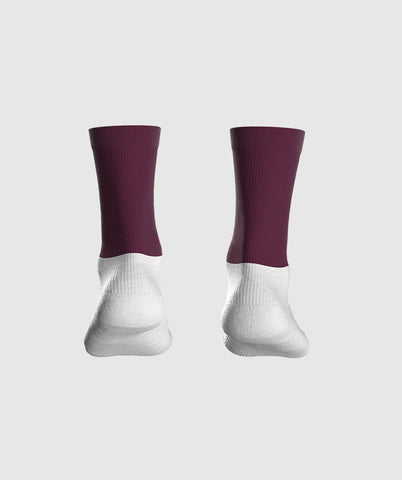 Kids maroon 2025 socks