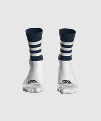 GAA Midi Socks Navy White Hoops