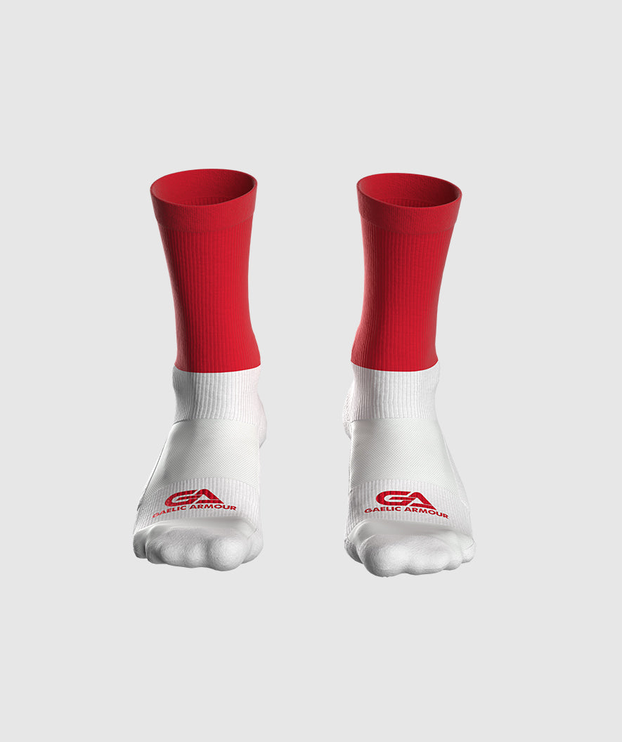 GAA Midi Socks Red