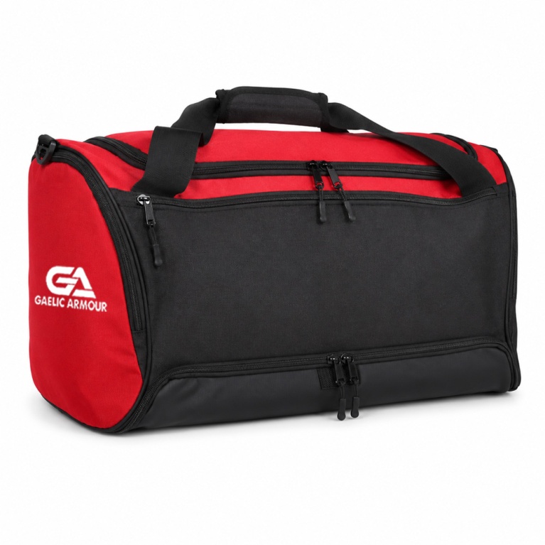 Holdall Black Red
