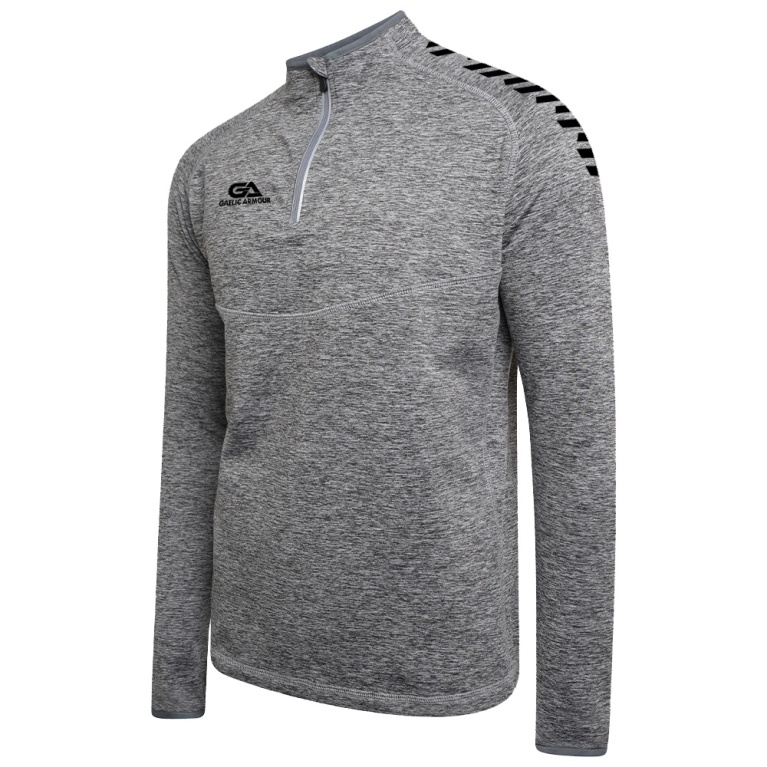 1/4 Zip Dual Performance Top :  Marl