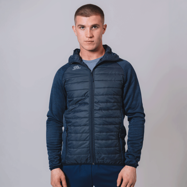 GA Hooded Hybrid Jacket - Navy