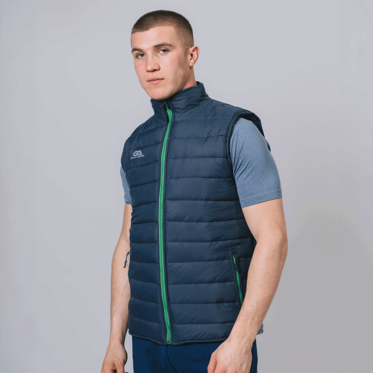 GA Team Gilet - Navy/Green