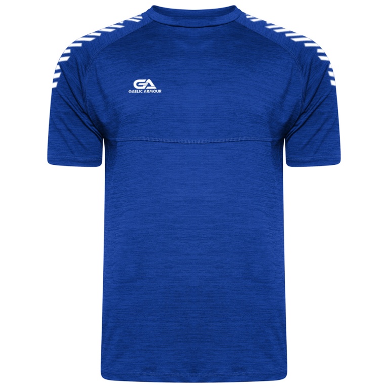 Dual Gym T-shirt : Royal Melange