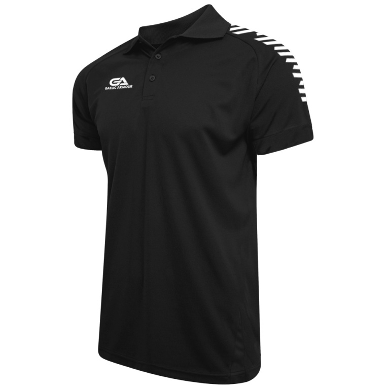 Women's  Polo Shirt : Black