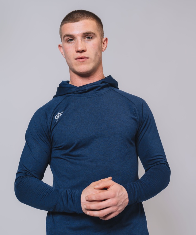 GA Flex Hoody - Navy Marl