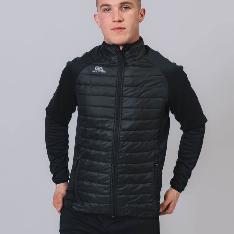 GA Hooded Hybrid Jacket - Black