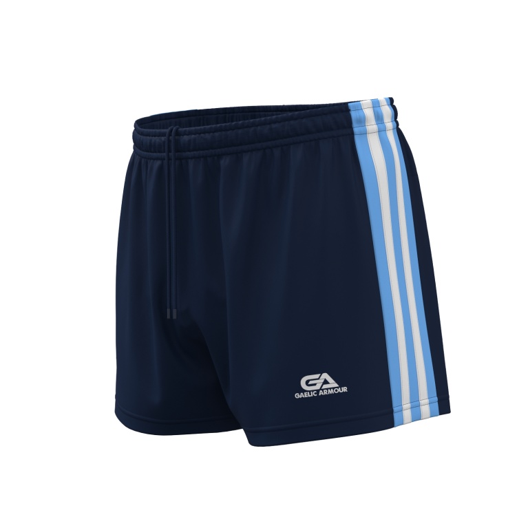 Core Gaelic Armour Shorts - Navy/Sky