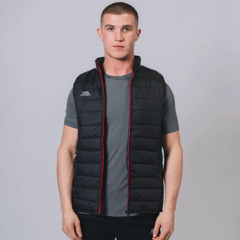 GA Team Gilet - Black/Red